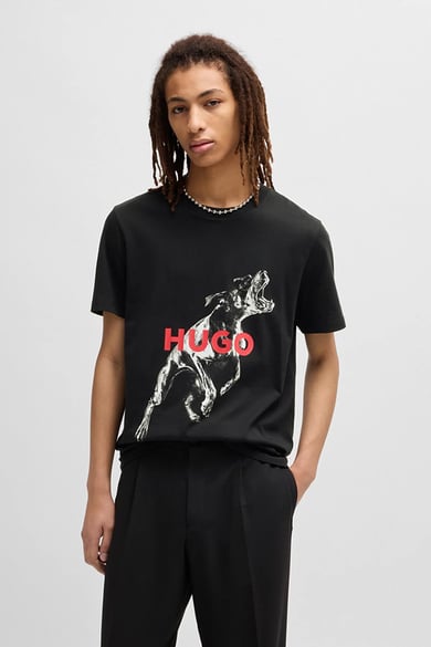 ΜΠΛΟΥΖΑ HUGO - 002 ΜΑΥΡΟ